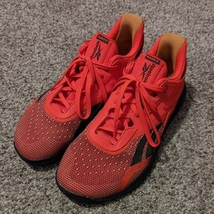 Reebok Nano X Instinct Red Size 11.5 gently used
